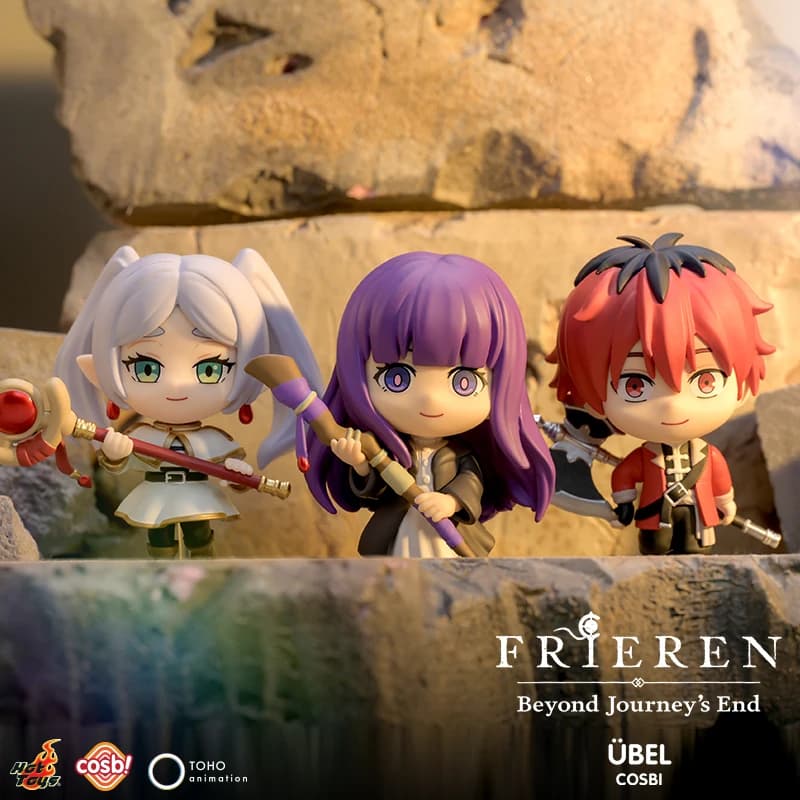 Giocattoli caldi Frieren COSBI Blind Box Mini Figura Anime Doll Giocattolo alla moda Action Figure Desktop nel veicolo Ornamento Scatola misteriosa Regalo