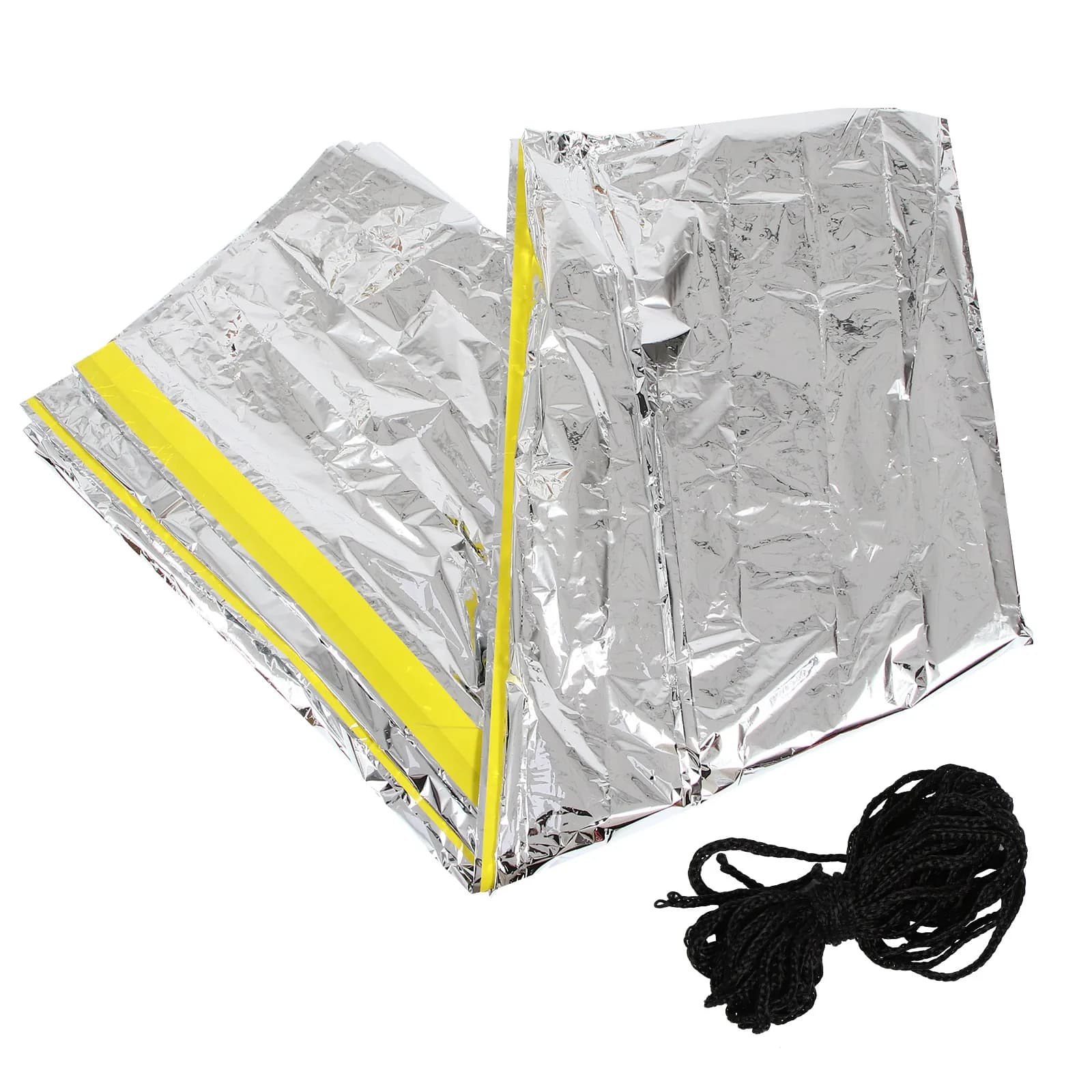 Tenda da Campeggio Pieghevole per Esterni, con Isolamento Termico, Triangolare, Resistente e Portatile