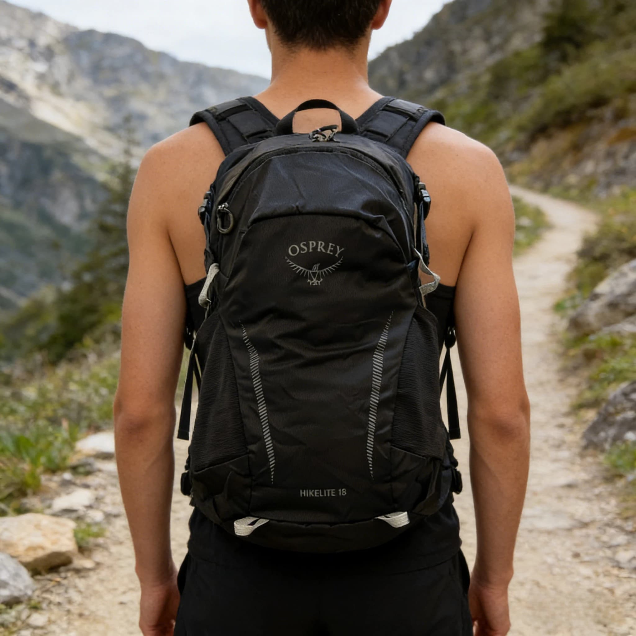Hikelite 18L/26L/28L: Unisex Ultra-Legger hiking backpacks with AirSpeed Suspension for Day Trips and Trekking.