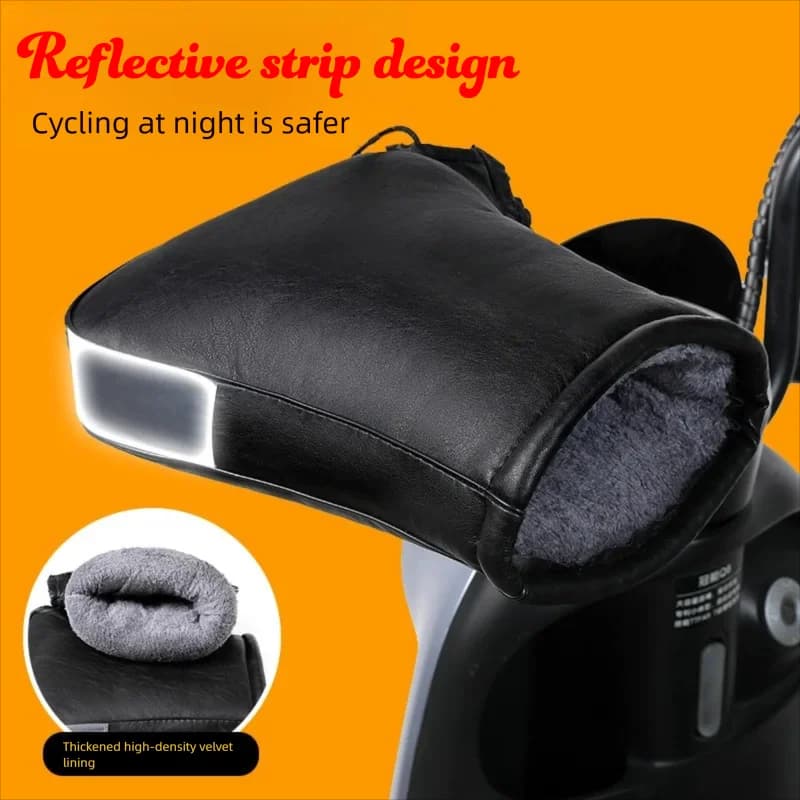 Manicotti per manubrio Manicotti per impugnatura per moto antivento Guanti per moto Manicotti antipioggia per moto Scooter Accessori per la guida