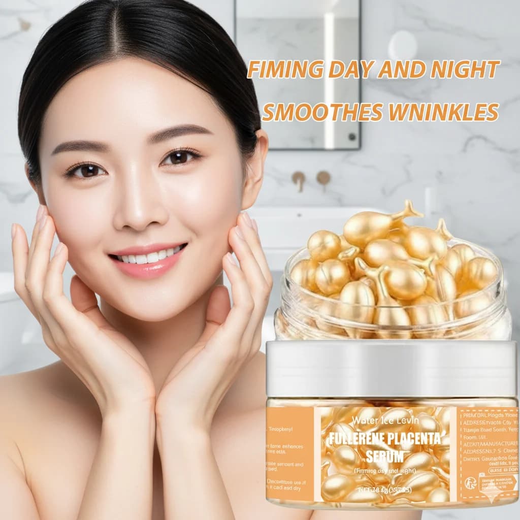 50 Pz Collagene Capsules for Face Care Serum Spot Acne Rust Removal Whitening Hyaluronic Acid Essence Skin Care New Style