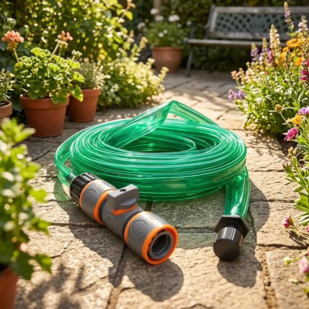 PVC Expandable Sprinkler Pipe for Idric Saving, for Garden Drop irrigation and Cooling Trees