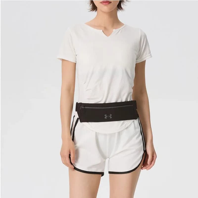UA 1388914‑003 Sports Waist Bag Reflective Running Belt Bag Lightweight Phone Fanny Pack