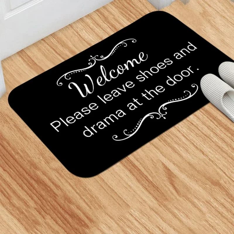 Tappeto da ingresso Tappetino moderno per la decorazione domestica Zerbino antiscivolo Bagno Cucina Giardino Piccoli tappeti Tappeto comodo e impermeabile
