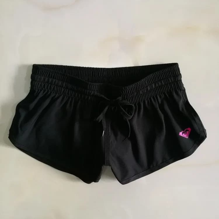 ROXY Summer Women's Surf orts Loose Casual Home Leisure Swimwear Qui Dry Hot Pants Bla Color Sport Fitn Fans Goods