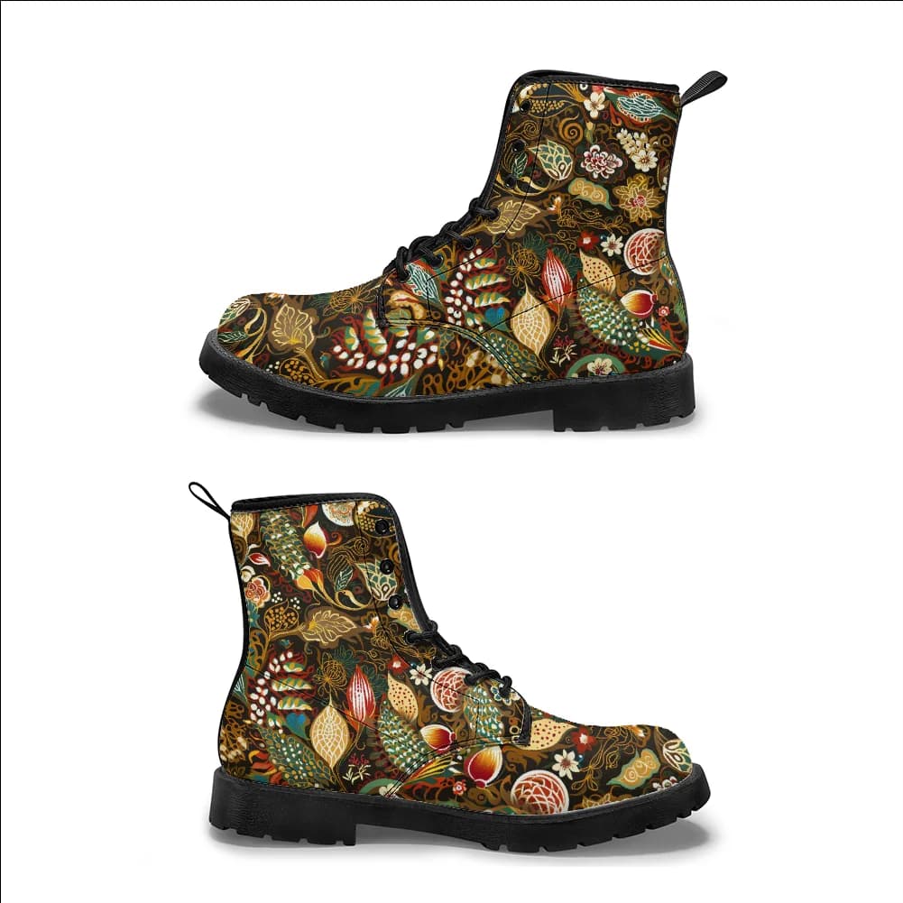 Half calf boots with customizable artistic print, casual and elegant streetwear boots for men and women in spring and autumn winter boots