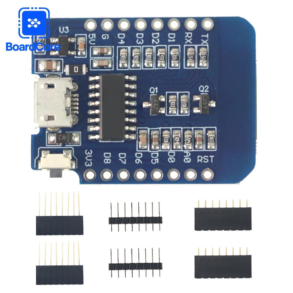 Mini D1 Mini NodeMcu Lua WIFI ESP-12F Module ESP8266 Wireless module development card Micro USB port for Arduino