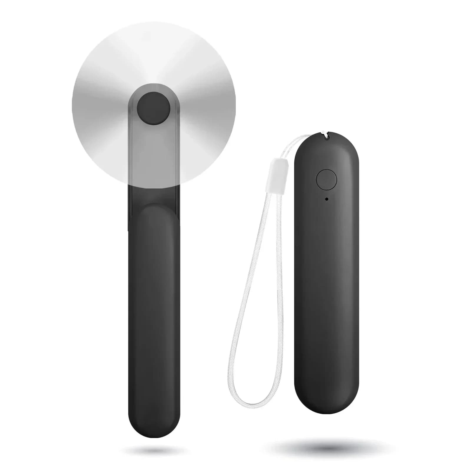 Mini Ventilatore Portatile Ricaricabile con Power Bank, Essenziale per Viaggi, Ideale per Donne
