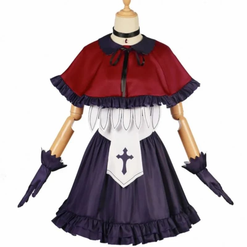 Oshi no Ko Arima Kana/Hoshino Ruby Song e Dance Performance Dress Ragazza Uniforme Rossa Halloween A;2,C'4,H.
