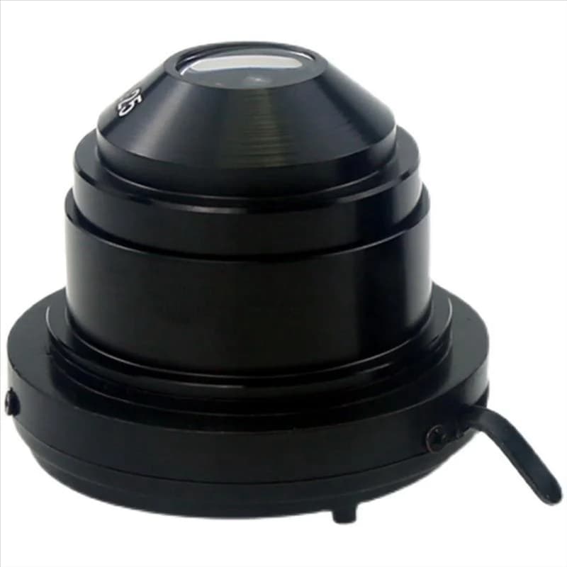 1 pz condensatore per microscopio (NA1.25) raccordi ottici con diaframma variabile adatto per convergere la luce nel campo luminoso