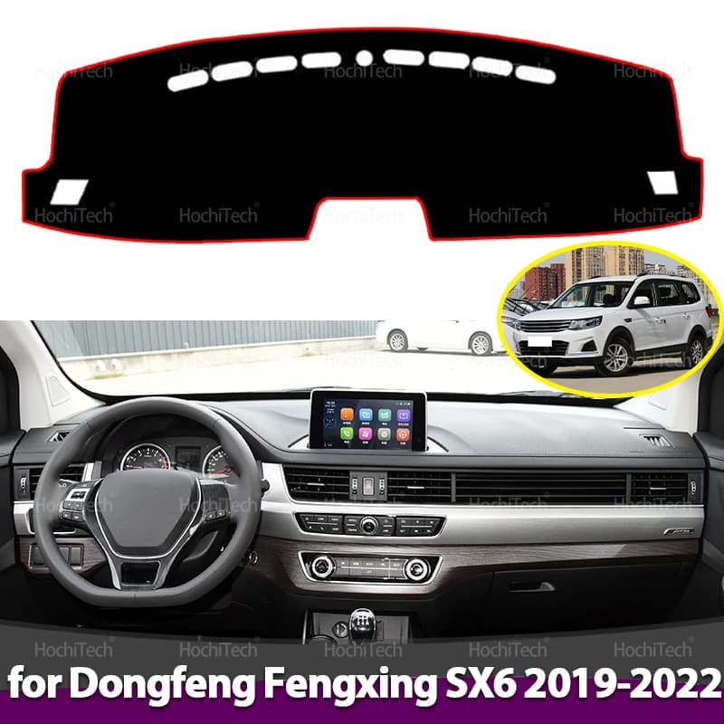 Dashboard Cover for Dongfeng Fengxing SX6 2019-2022 Car Dashboard Cover Avoid Light Pad Instrument Panel Mat Case Carpets