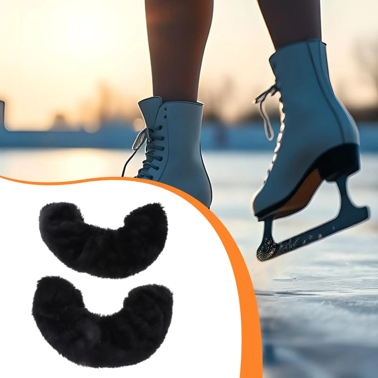 Coprilama per Pattini da Ghiaccio, Protezioni per Pattini da Hockey, Coprilama per Pattini Artistici