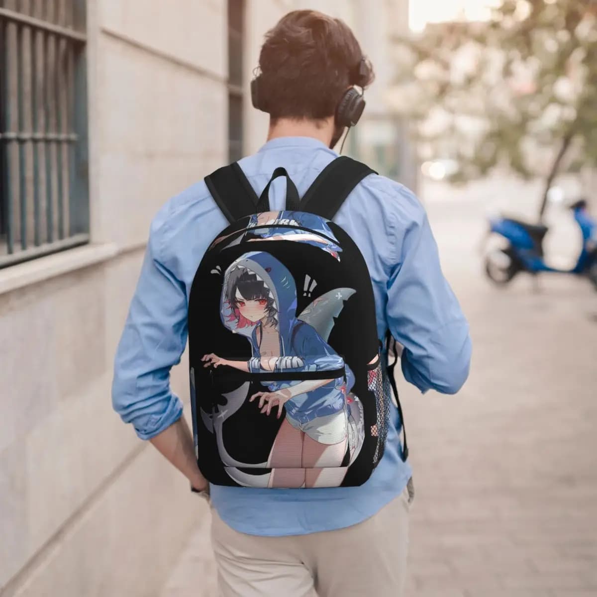 Ellen Joe Zenless Zone Zero Backpack Student BookBag Kids School Bag Laptop Shoulder Bags for Men Women