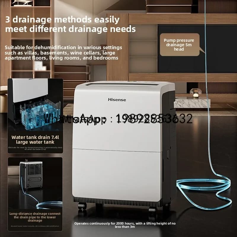 Deumidificatore AB per casa Seminterrato Villa Cantinia Deumidificatore industriale da magazzino ad alta potenza da 90 litri