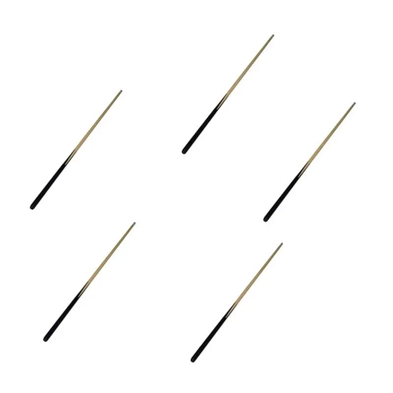 AEF6-5X Stecche da Biliardo in Legno, Accessori per Snooker, Attrezzi da Biliardo, 145Cm