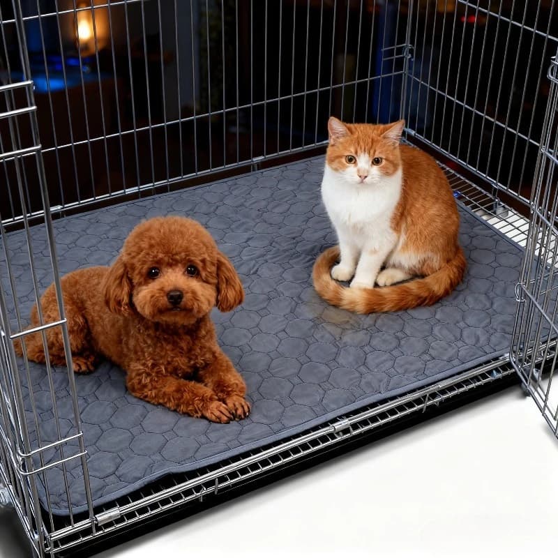 Tappetini Riutilizzabili per Addestramento Animali Domestici - Lavabili, Antiscivolo, ad Asciugatura Rapida, Impermeabili, per Addestramento alla Toilette di Cani e Gatti, Accessori Multiuso per Animali