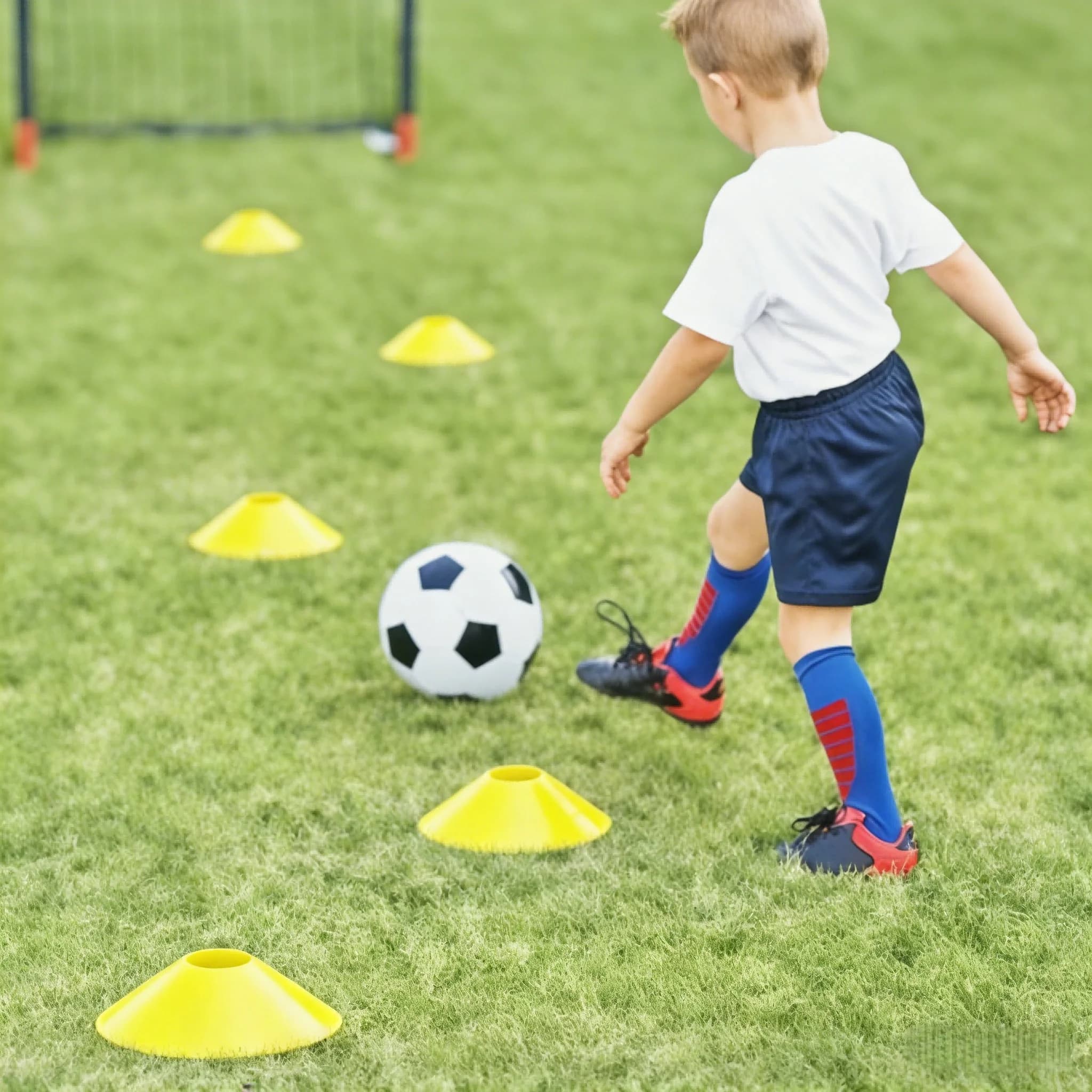 30 Coni Segnaposto per Allenamento Calcio e Basket, Piastra per Allenamento Agilità, Coni Segnaposto per Esterni, Sport