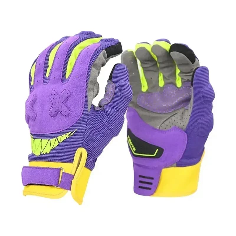 Men's Screen MTB Bike Racing Fitness Gym Horse Riding Motorcycle Gloves Color Macaron
