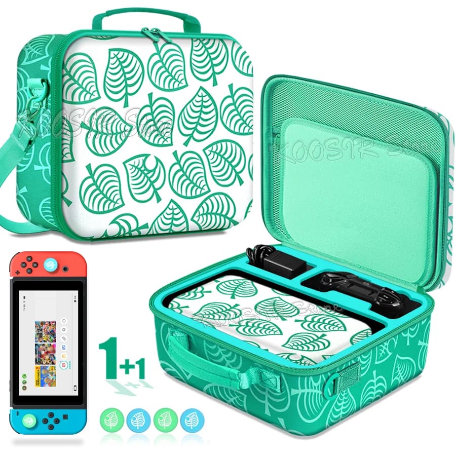 Simpatica custodia per Nintendo Switch Tema Animal Crossing Custodia per trasporto Nintend Switch Accessori per Nintendoswitch Custodia portatile