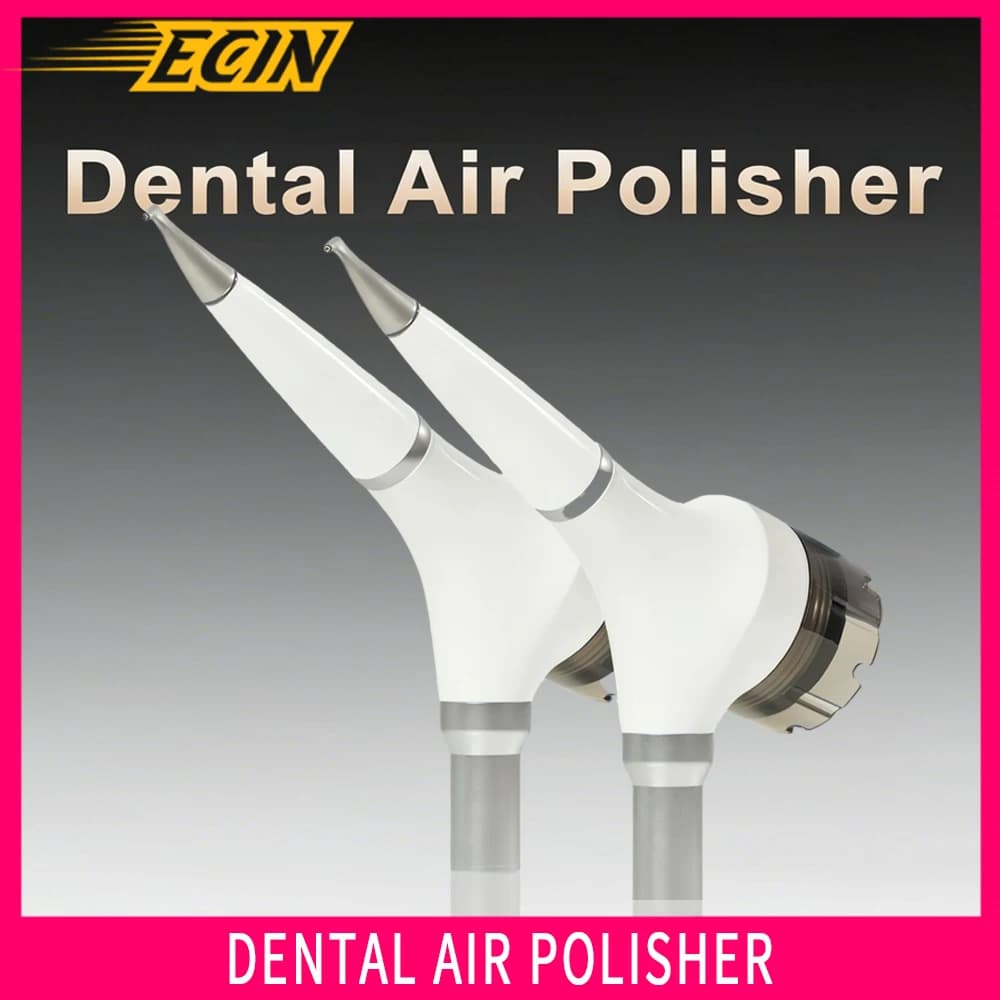 ECIN Dental Air Prophy Jet Polisher Sandblasting Gun for Teeth Whitening Cleaning Air Water Polishing Manipula Dentist Tool