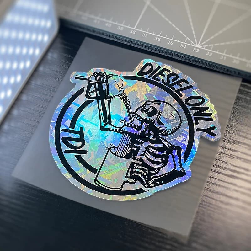 1PC DIESEL ONLY Car Stickers Waterproof for FAI BY TE Moto Auto Car Tank Car Fuel Tank Carpet Drinks Oil Decalcomanie Vinyl Decoration Funny