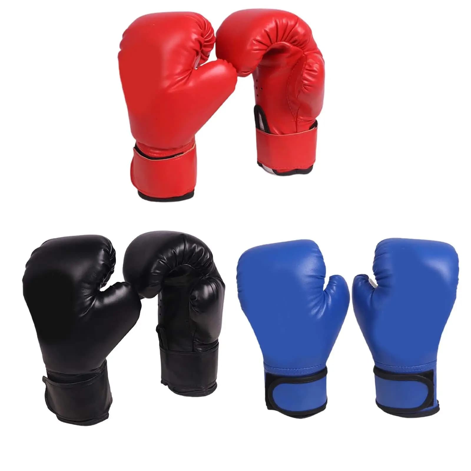 Guantoni da Boxe per Bambini, Comodi Guanti da Allenamento per Principianti, Muay Thai, Kickboxing, MMA, Sacco da Boxe