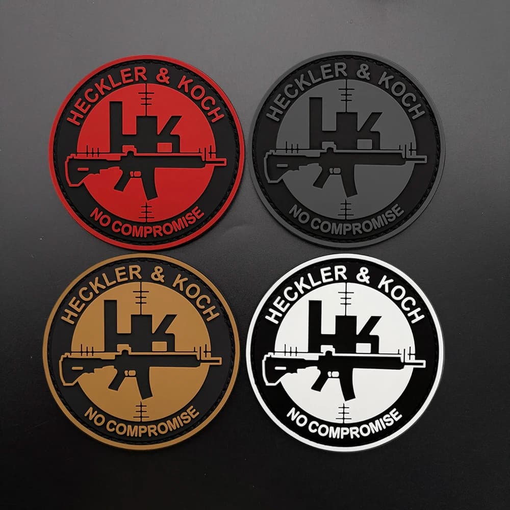 A Round Pvc Patch Badge Sticker with Text Pattern, Luminous Effect, with Hook Fastener on the Back, Suitable for Bags, Backpacks, Vests, and Clothing Decoration, Embroidered Patch Sticker, Soft Rubber