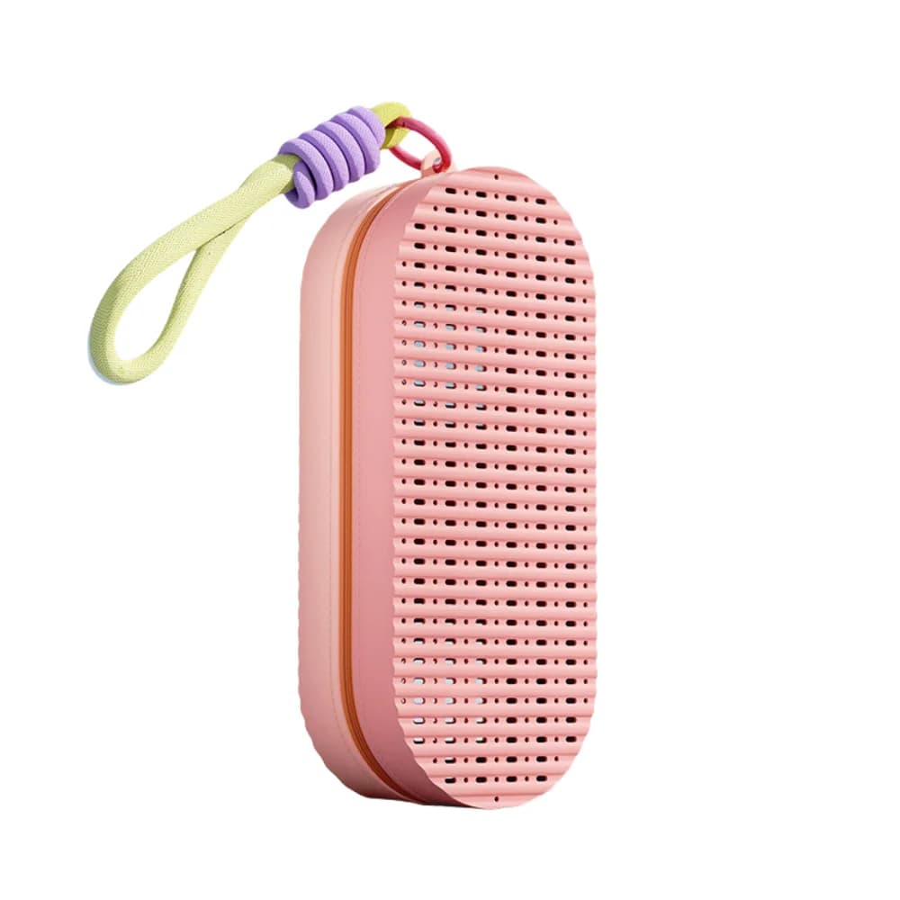 Portable Swim Glass Case with Zipper Soft Swim Glass Case with Exhaust Hole with Silicone String Glass Box