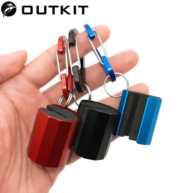 OUTKIT New support for BFS portable bait fishing rod in aluminum alloy fishing gear fly fishing tools quick rod assistance tools