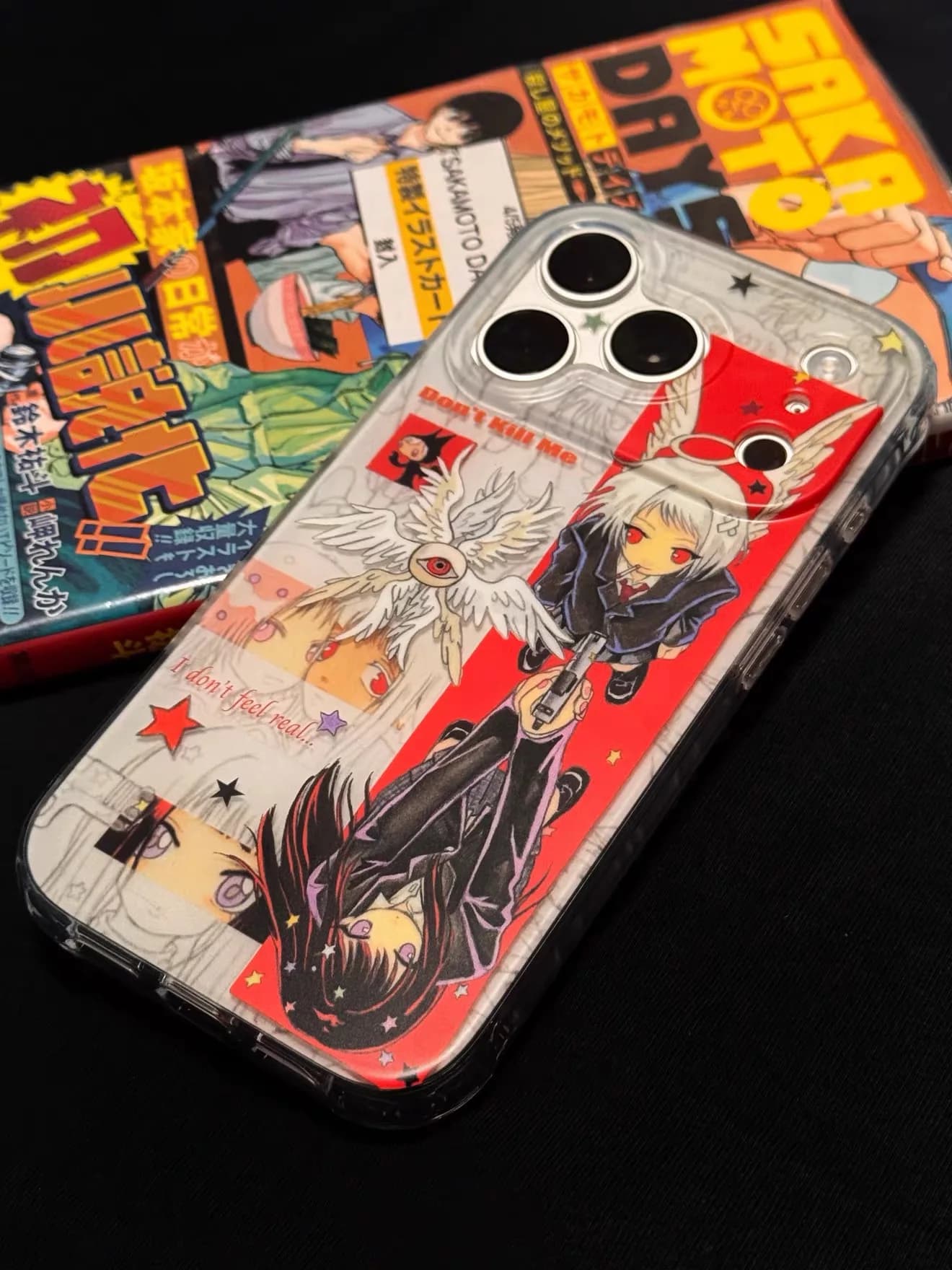 Original design phone case with IMD double-layer printed matte finish, suitable for iPhone.