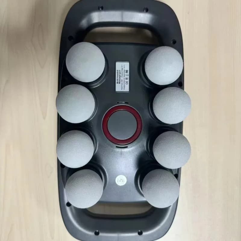 High Quality Electric Professional Body Vibration Deep Tissue Massage Gun Best Budget Fascia Muscle Gun with 8 Heads