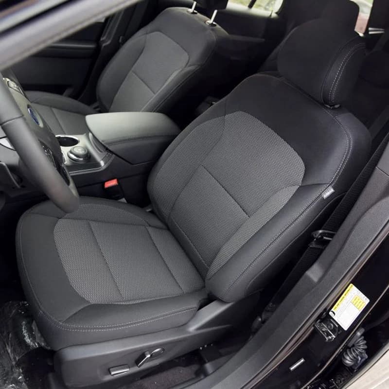For Ford Explorer 2020 2019 2018 2017 2016 2014 Genuine Leather Seat Covers and Leatherette 7 Seat Bearings Car Accessories 19 pieces