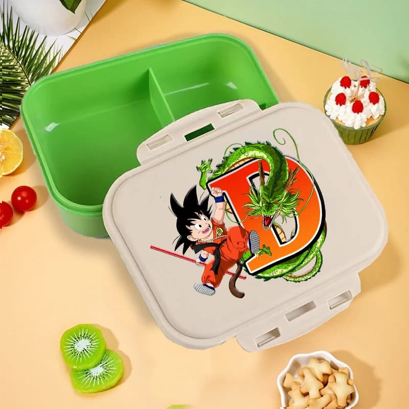 Dragons Ball Lunch Box Men Cartoon LunchBox Kids Large Capacity Food Storage Containers Student Child Bento Case Birthday Gift