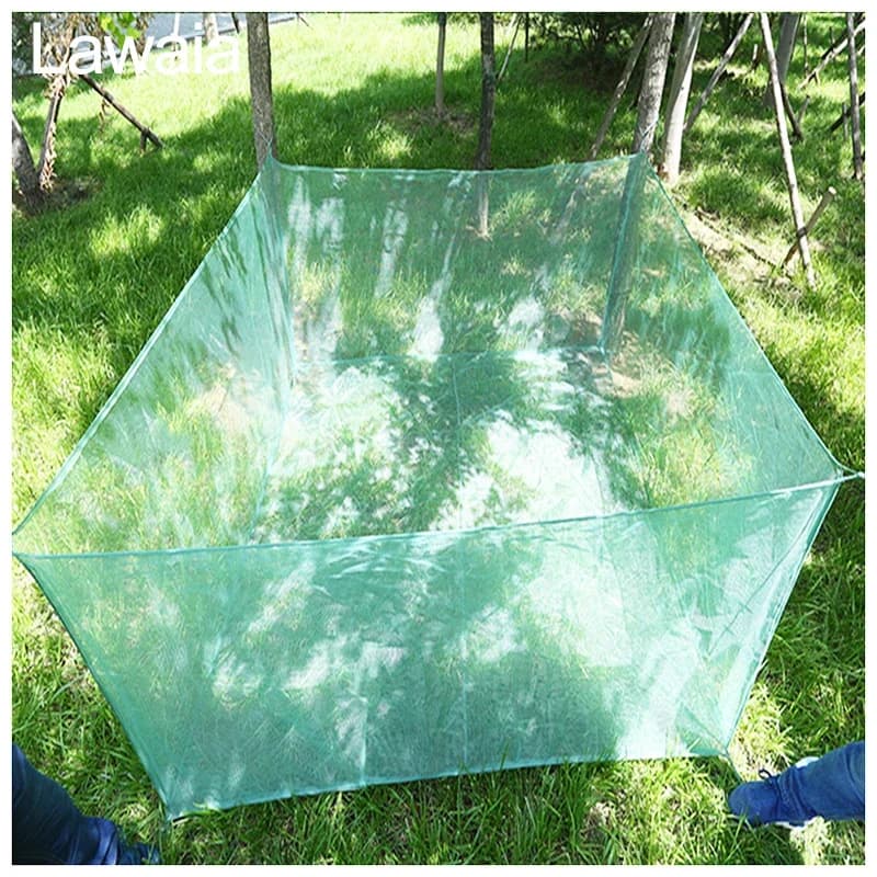 Lawaia Rete per pesci Gabbia Rete Gabbia per allevamento di pesci Nessuna copertura Rete per gamberi Palo Rete Stagno Pesci Agricoltura Acquacoltura Piccola maglia