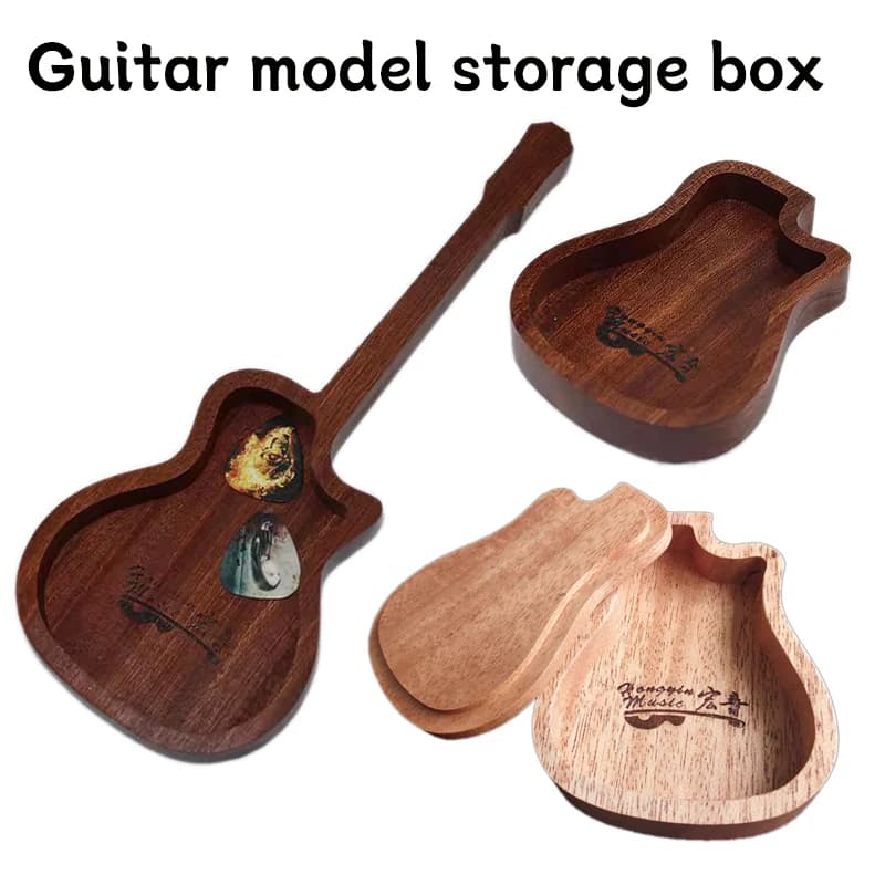modello di chitarra scatola pick box regalo in legno massello con nucleo in fiore di pesco tipo D tipo GA chitarra acustica