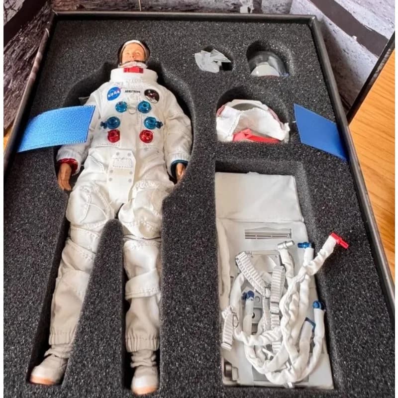 Disponibile: Action Figure DID Scala 1/12, Astronauta Americano della Discesa sulla Luna, Soldato Maschio da 6 Pollici, Set Completo da Collezione