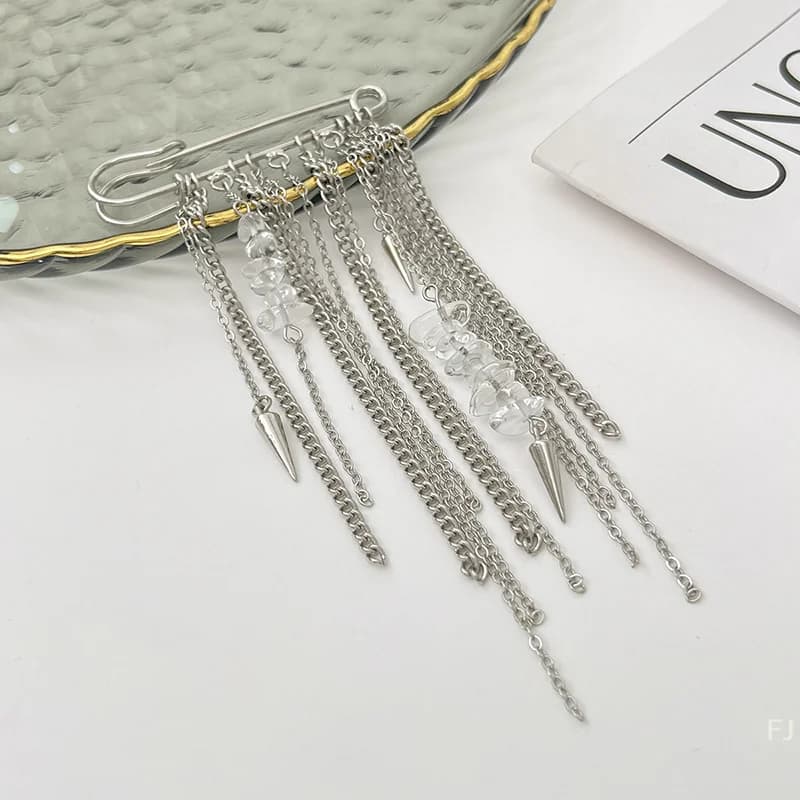[YU]New Fashion Tassel Pants Ankle Chain For Women Foot Chains Jeans Jewelry Trouser Leg Decorative Clothing Accessories