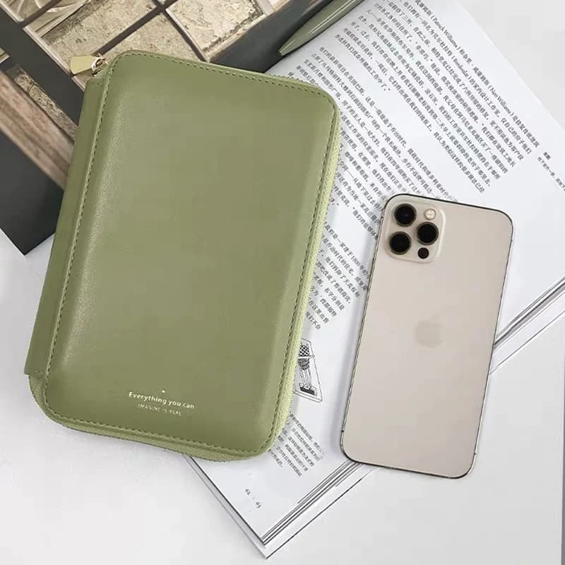 Quaderno raccoglitore in pelle A6 Pu Risparmia denaro Borsa portaoggetti Diario Diario Planner Agenda a fogli mobili per ufficio aziendale Blocco note Cancelleria
