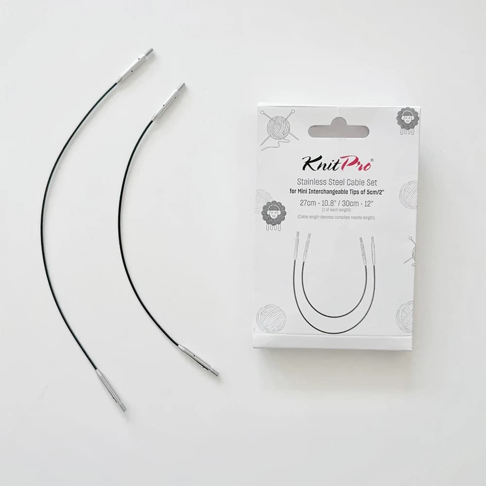 Set mini cavi fissi KnitPro da 2 pezzi