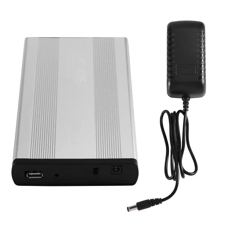 A13E-Box esterno per disco rigido HDD SSD da 3,5 pollici con interfaccia IDE USB2.0 HD Supporto alimentatore UE PLUG UE