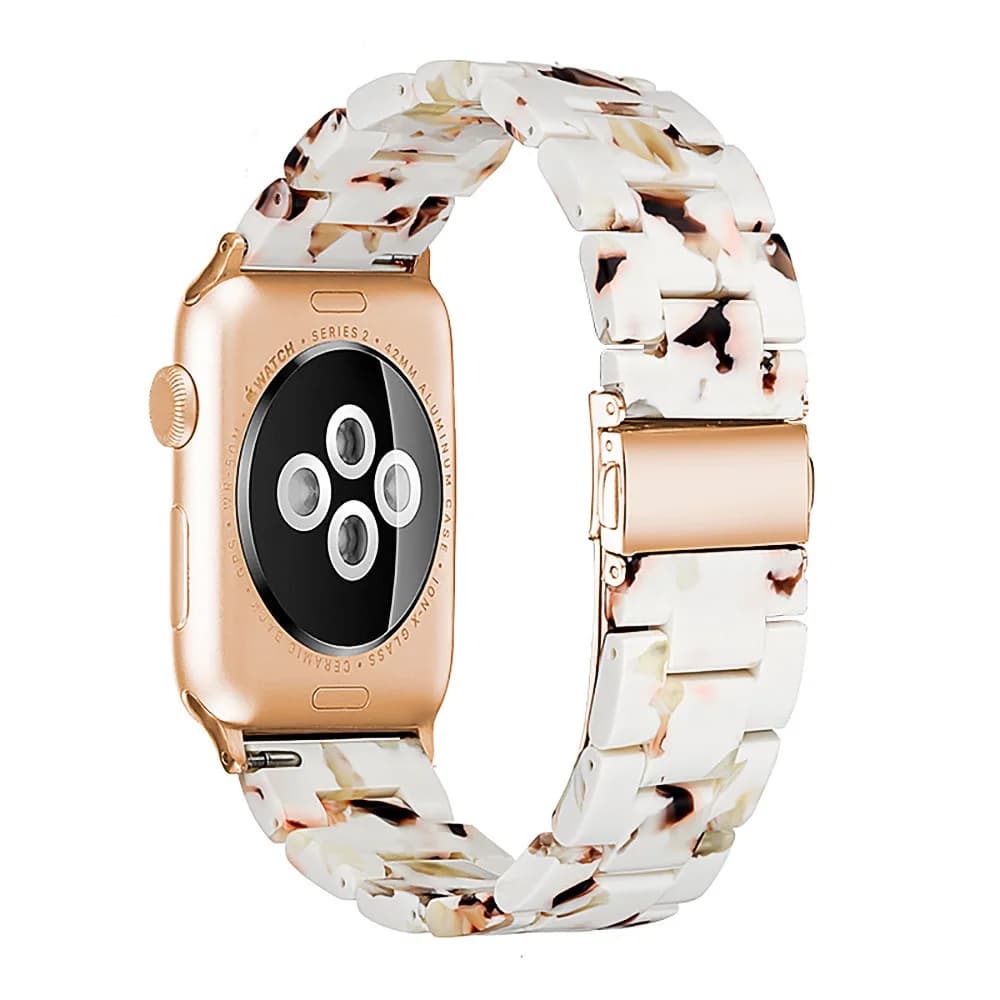 Cinturino per orologio in resina per apple watch 6 5 4 cinturino 42mm 38mm cinturino correa trasparente per iwatch serie 6 5 4 3/2 braccialetto 44mm 40mm