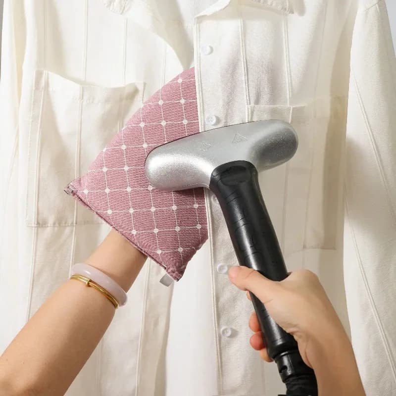 Asse da stiro lavabile Mini guanti antiscottatura copertura in ferro resistente al calore asse da stiro resistente alle macchie per negozio di abbigliamento