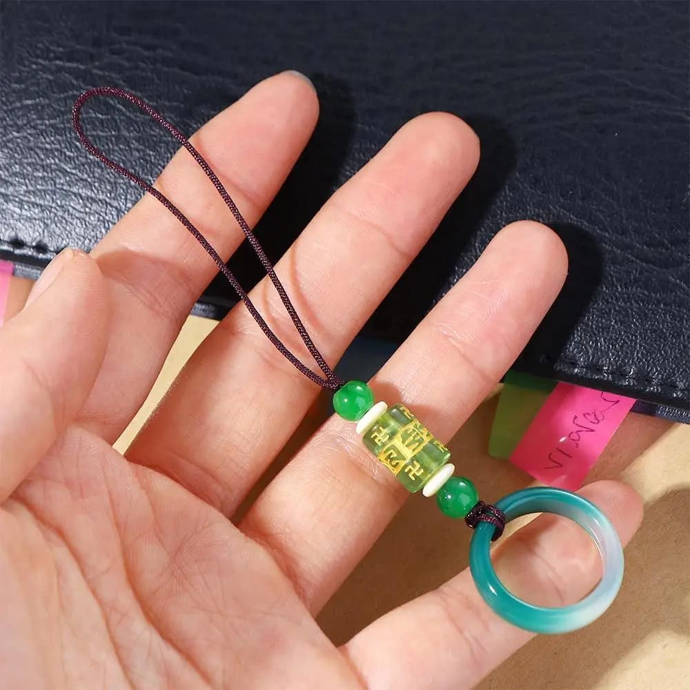 Key Agate Chain Mobile Phone Accessories Anti Lost Strap Ring Buckle Mobile Phone Strap Mobile Phone Lanyard Cell Phone Lanyard
