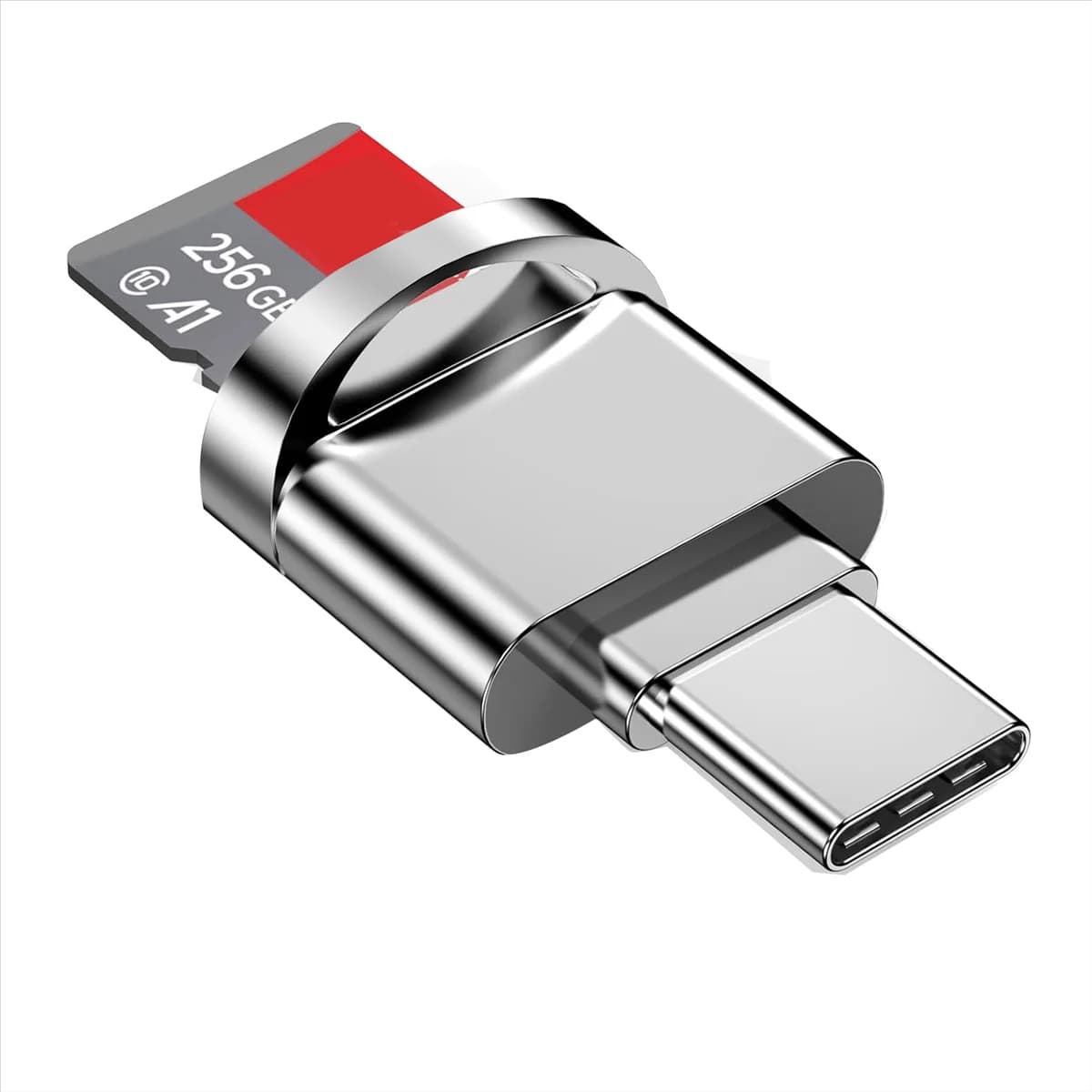 Il nuovissimo lettore di schede USB C OTG Micro SD/TF - Supporta la funzione OTG per telefoni Android, B