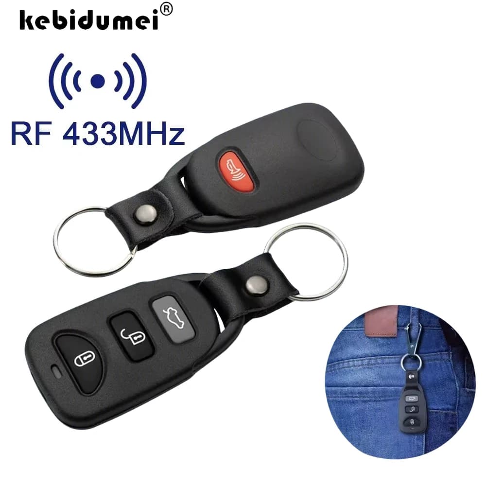 433Mhz Automatic Couple remote control Opener garage Duplicator Key Fob Clone Wireless Transmitter RF Universal Controller