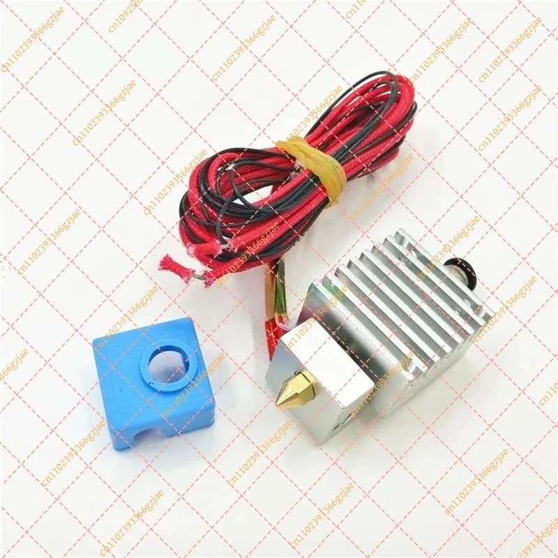 Kit di Aggiornamento Hotend MK8 12V 24V, Estrusione Singola per Calzino in Silicone per Stampante 3D TEVO Tarantula