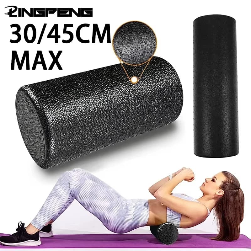 EPP Yoga Foam Roller Fitness portatile Pilates esercizi per il corpo palestra per gamba/braccio/schiena/piedi dolore strumento di trattamento autoadesivo