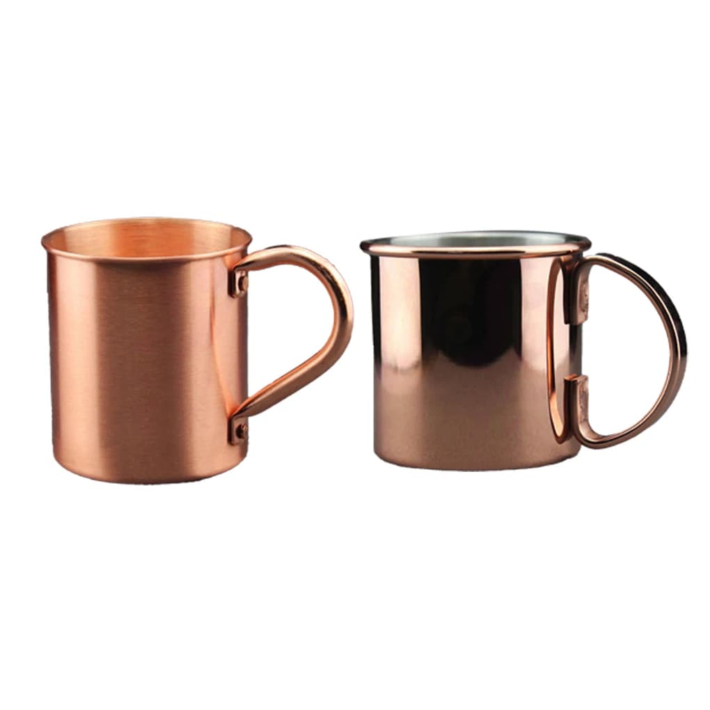 Bicchieri da mulo in rame da 450 ml, birra, moscou, senza rivestimento interno 304