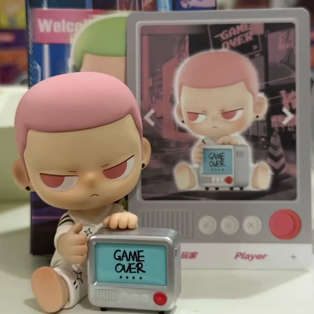 POP MART Kubo Seleziona la tua serie di personaggi Scatola cieca originale Scatola misteriosa Guess Bag Toys Doll Cute Anime Figure Desktop Ornament