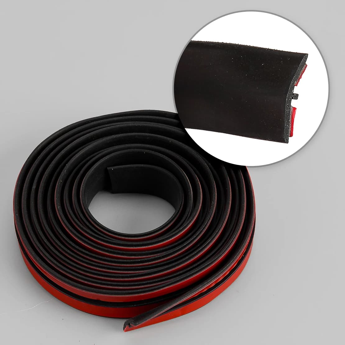 2m Car Windshield Roof Window Seal Weather Strip Noise Insulation T-Shape Moulding Trim